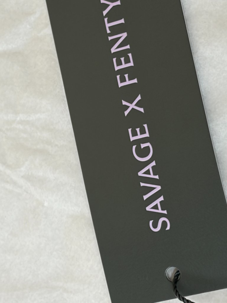 New Savage X Fenty Cotton Essentials Cheeky Panty Black Size 1x — image 4 of 8